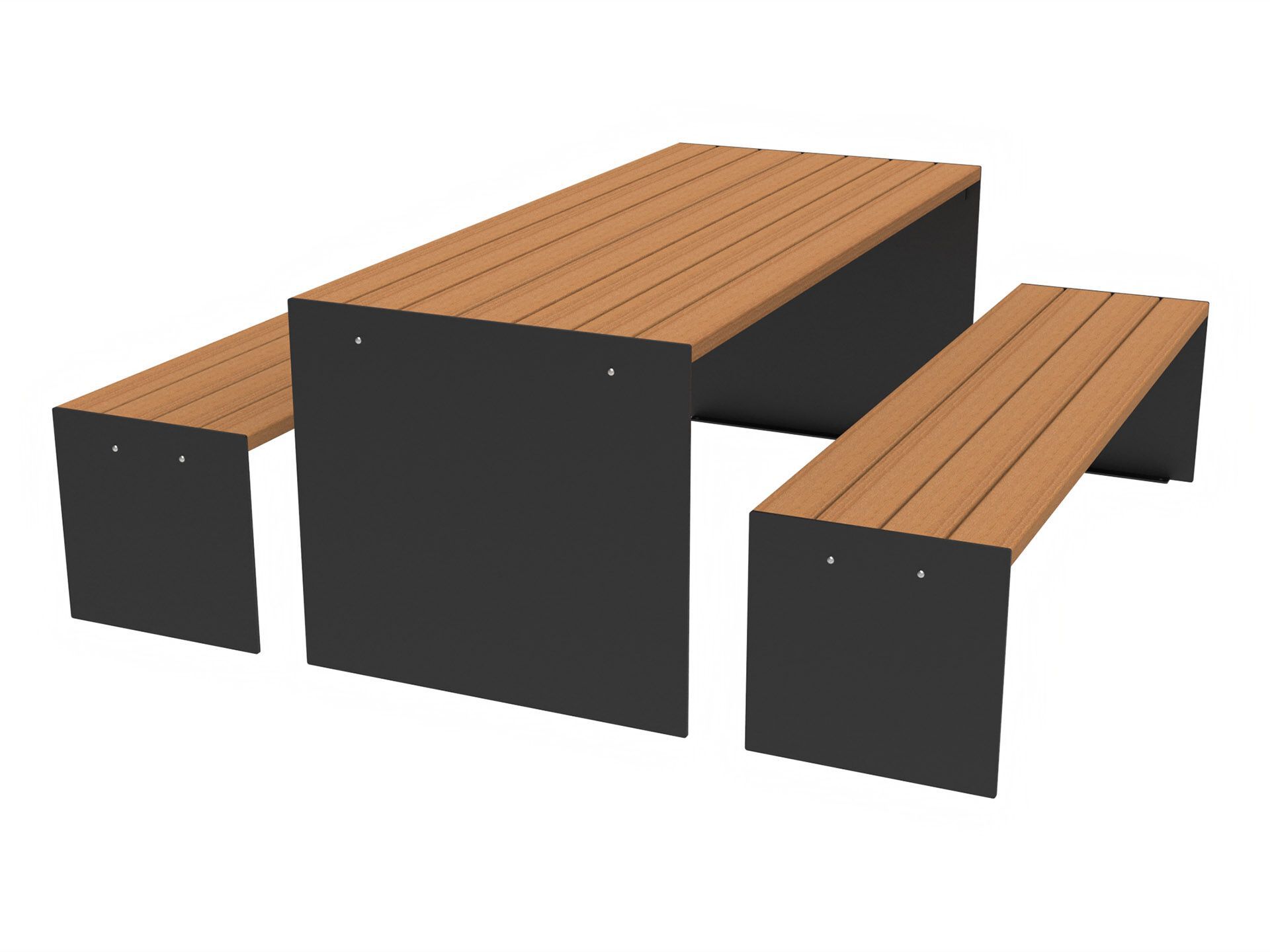 Стол для пикника со встроенными скамейками Lazzari Recto ARCH-00105488 - Вид №14