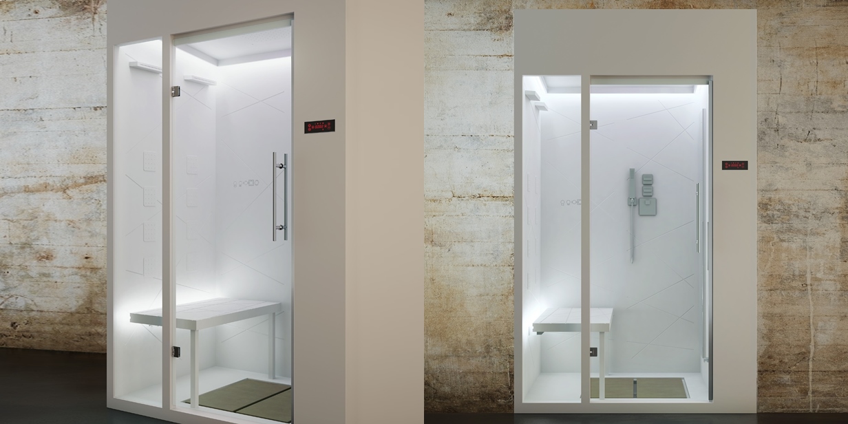 Турецкая баня в нишу Moma Design COMPACT3 SEHMCP3 - Вид №1