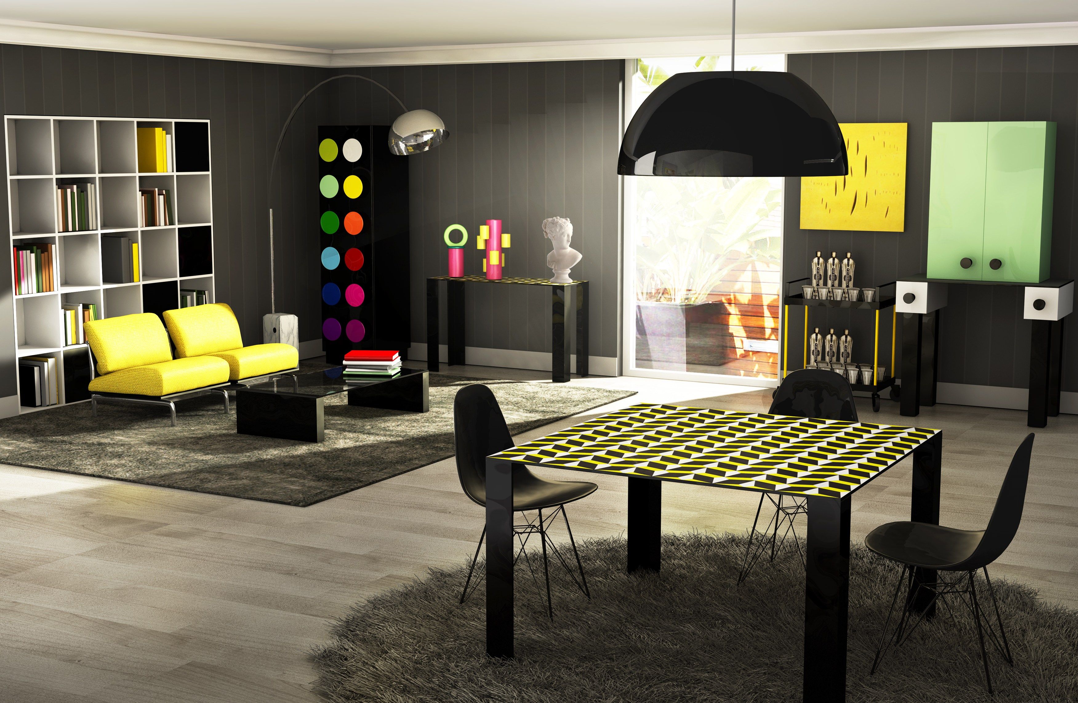 Алюминиевая прямоугольная консоль altreforme Festa Mobile ARCH-00073152