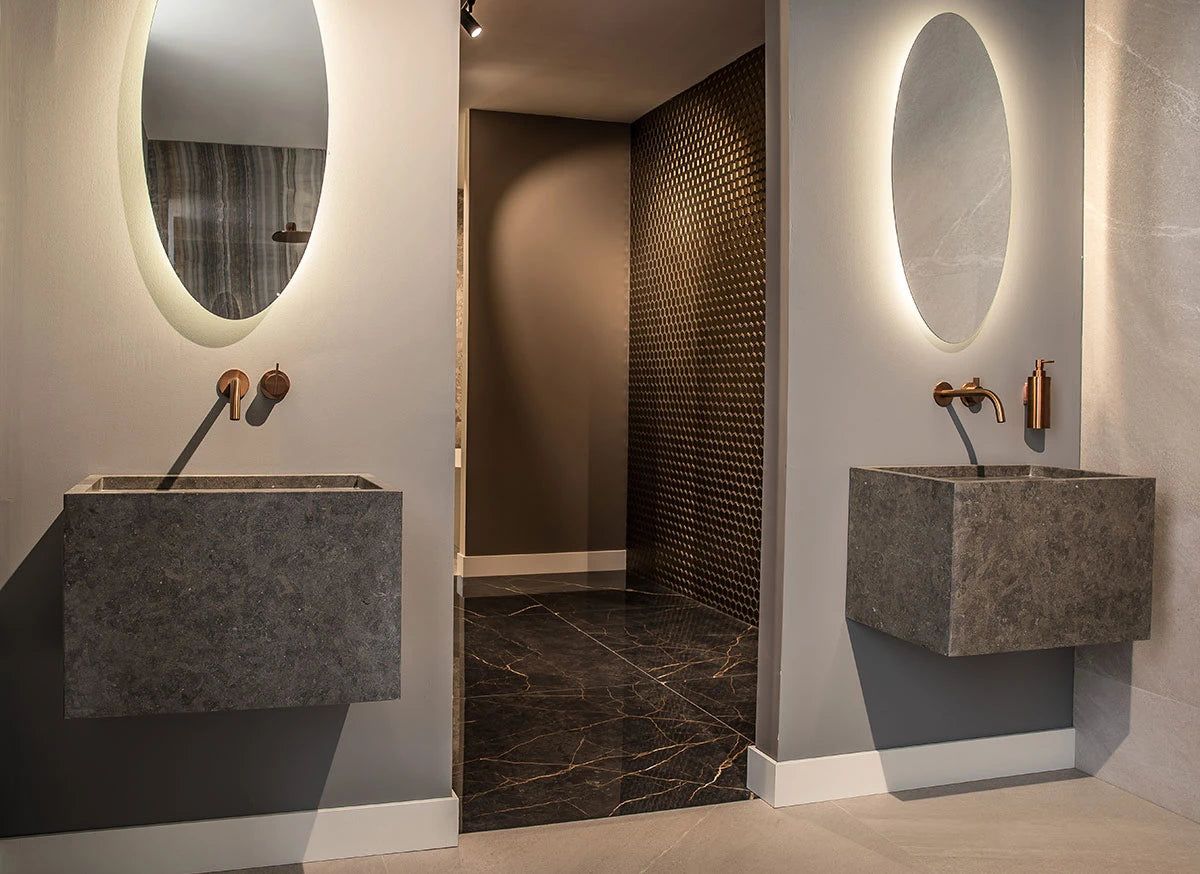 Одиночный подвесной умывальник из натурального камня COCOON Piet Boon ARCH-00052049 - Вид №15