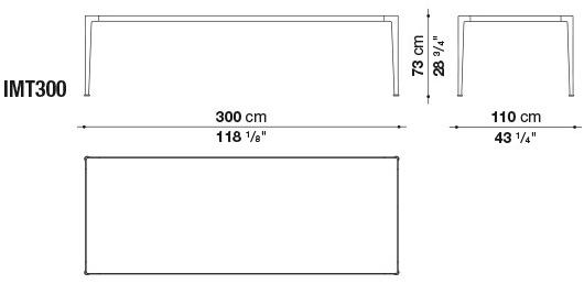 B&B Italia Прямоугольный деревянный стол Mirto indoor sun-id-1450780 - Вид №6
