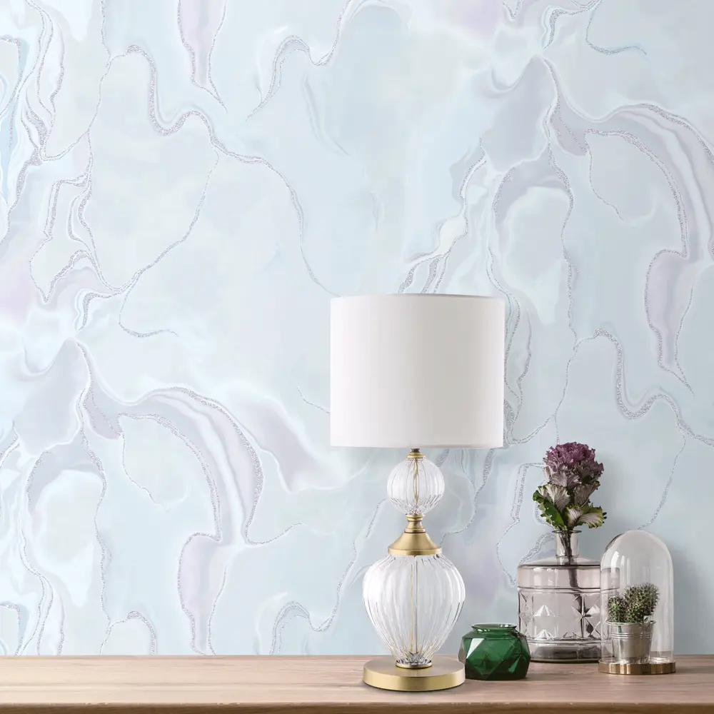 Обои флизелиновые Erismann Talisman голубые 1.06 м ЭР60391-04 STLM-2140498 - Вид №2