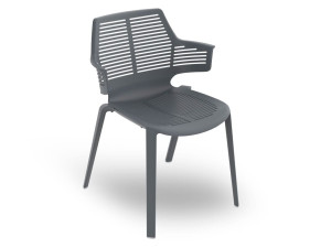 Штабелируемый садовый стул из полипропилена