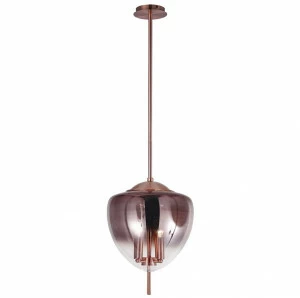 Люстра дизайнерская Helped медь медь прозрачная Milagro SP4 A Copper CRYSTAL LUX ДИЗАЙНЕРСКИЕ 056928 Медь