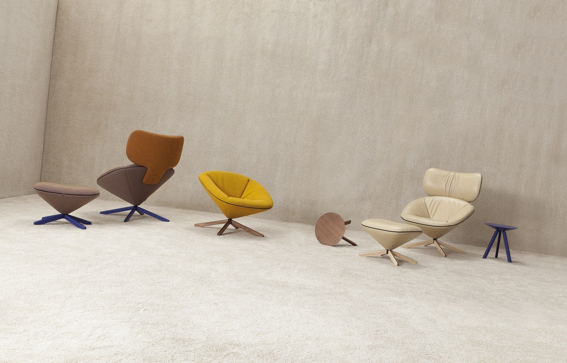 Кожаная спицевая подставка для ног SANCAL ARCH-00096271 - Вид №3