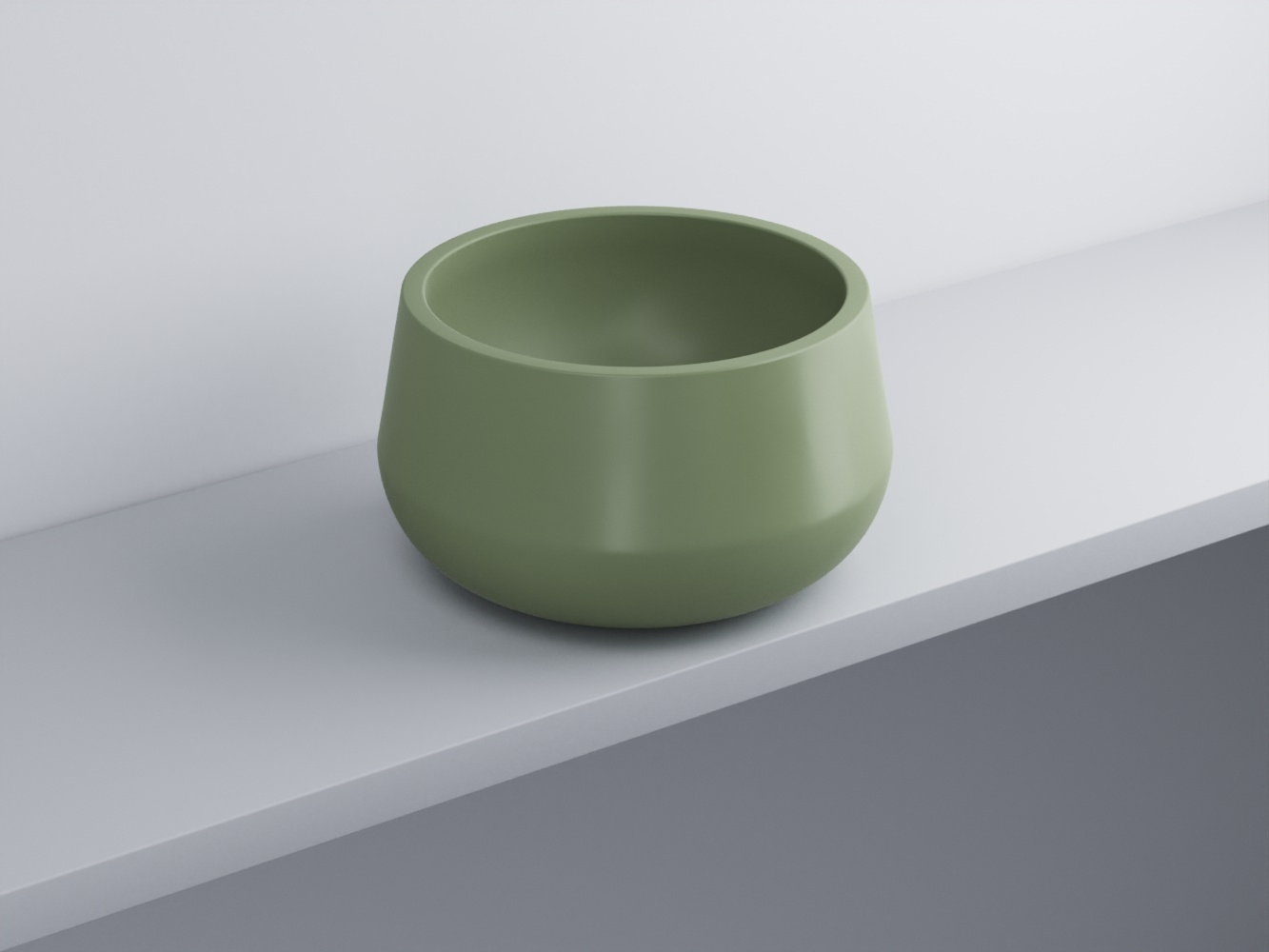 BATA-AG Накладная чаша Tina h26 cielo Le Bacinelle Ceramica Cielo