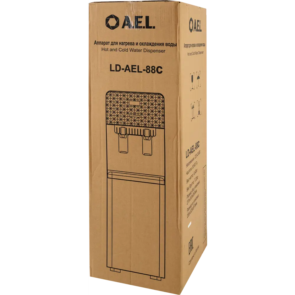 Кулер напольный AEL LD-AEL-88C белый A.E.L STLM-2060094 - Вид №5