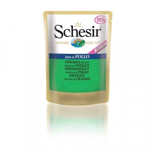 Т0040999 Корм для котят филе цыпленка конс.100г SCHESIR