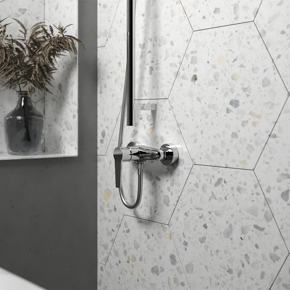 Paini Le Mans 90CR5112SKM смеситель для душа  - Вид №1