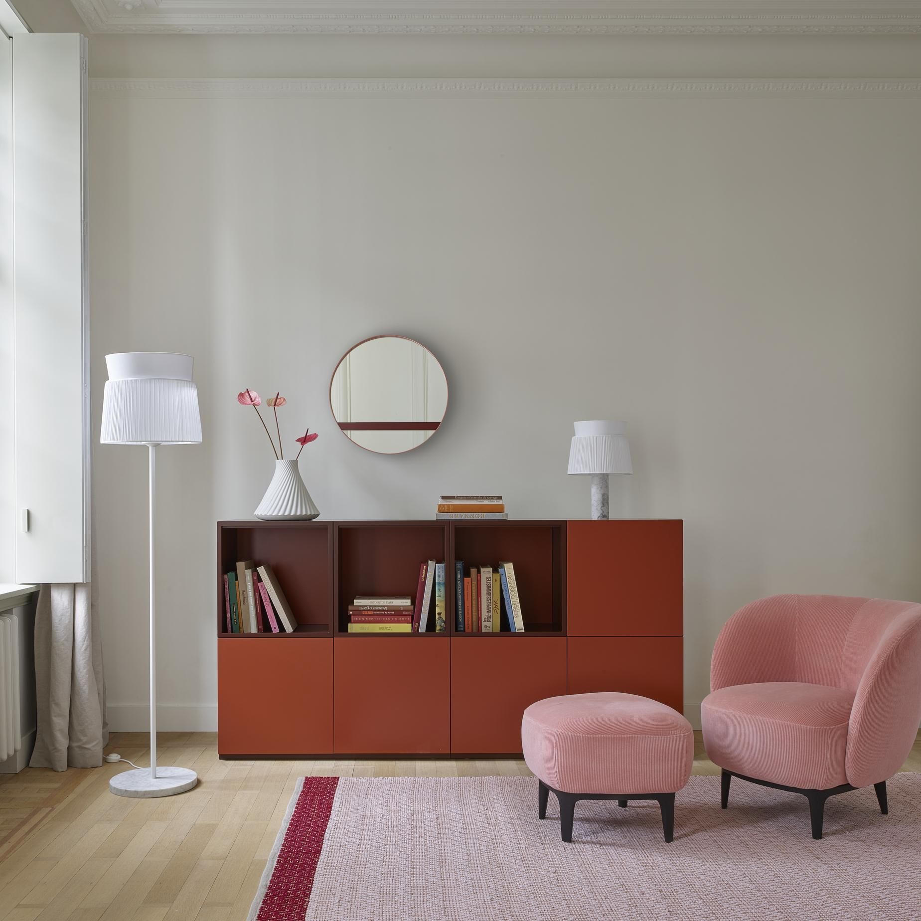 Съемное тканевое кресло с подлокотниками Ligne Roset Soufflot ARCH-00094575 - Вид №2
