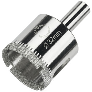 90614623 Коронка алмазная по керамограниту и стеклу DIDCBC032, 32 мм STLM-0308456 DIAMOND INDUSTRIAL