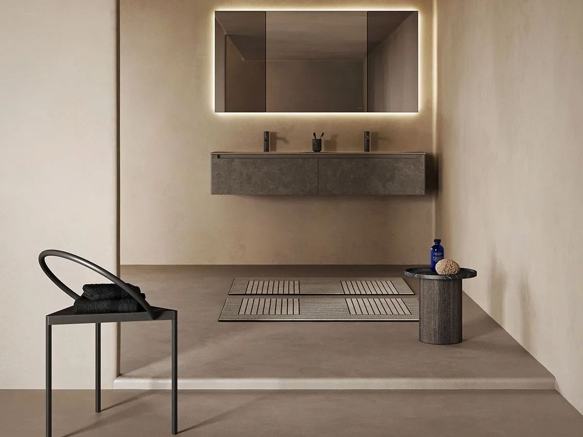 Двойной подвесной шкаф для умывальника MDi со встроенной раковиной Inbani слой ARCH-00129873 - Вид №8