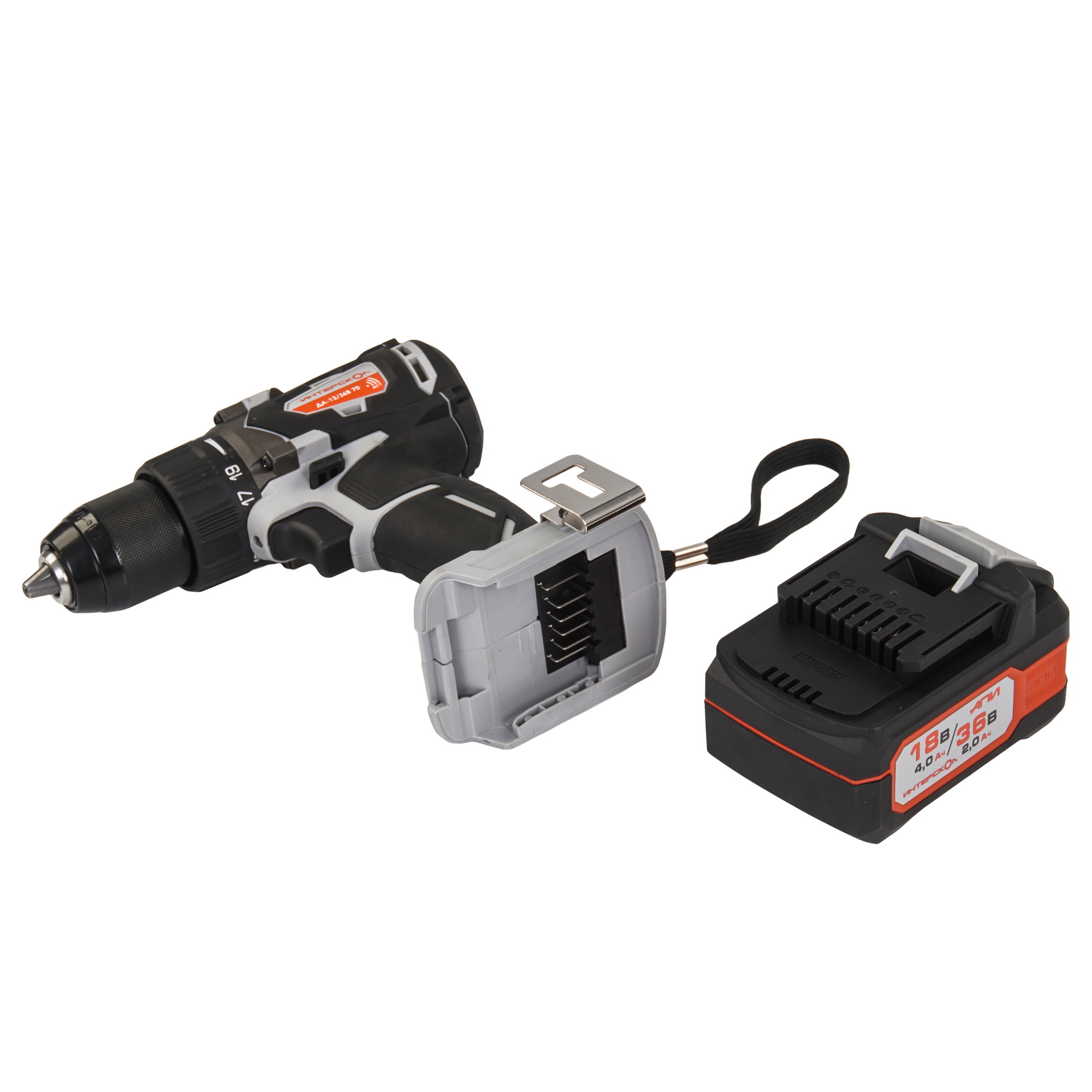 Дрель-шуруповерт Интерскол ДА-13/36В 70 9150377 STDN-0112043 - Вид №5