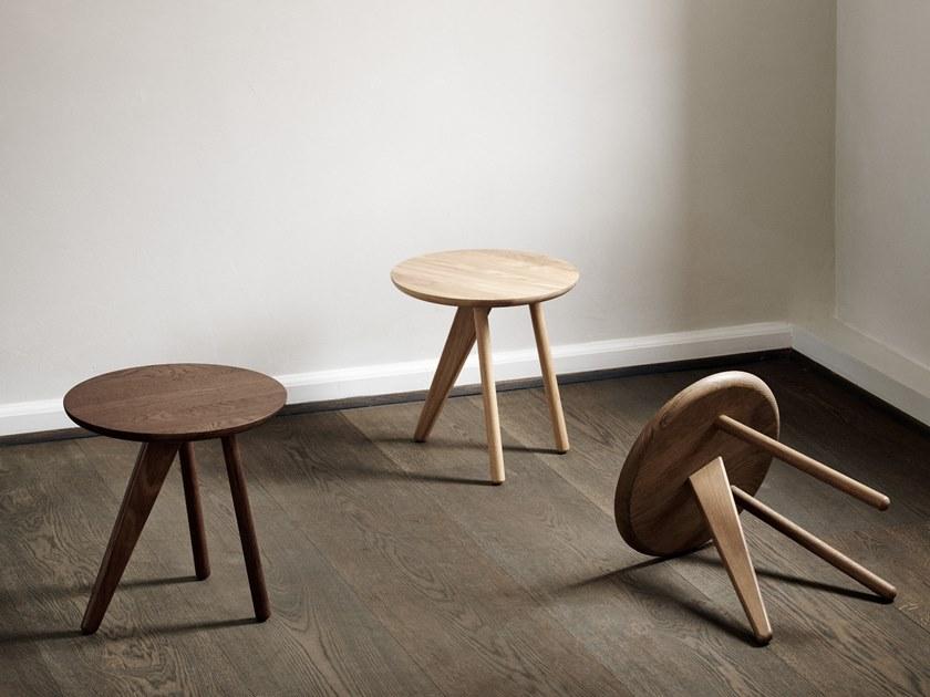 NORR11 Круглый журнальный столик из дуба sun-id-1448811 - Вид №5