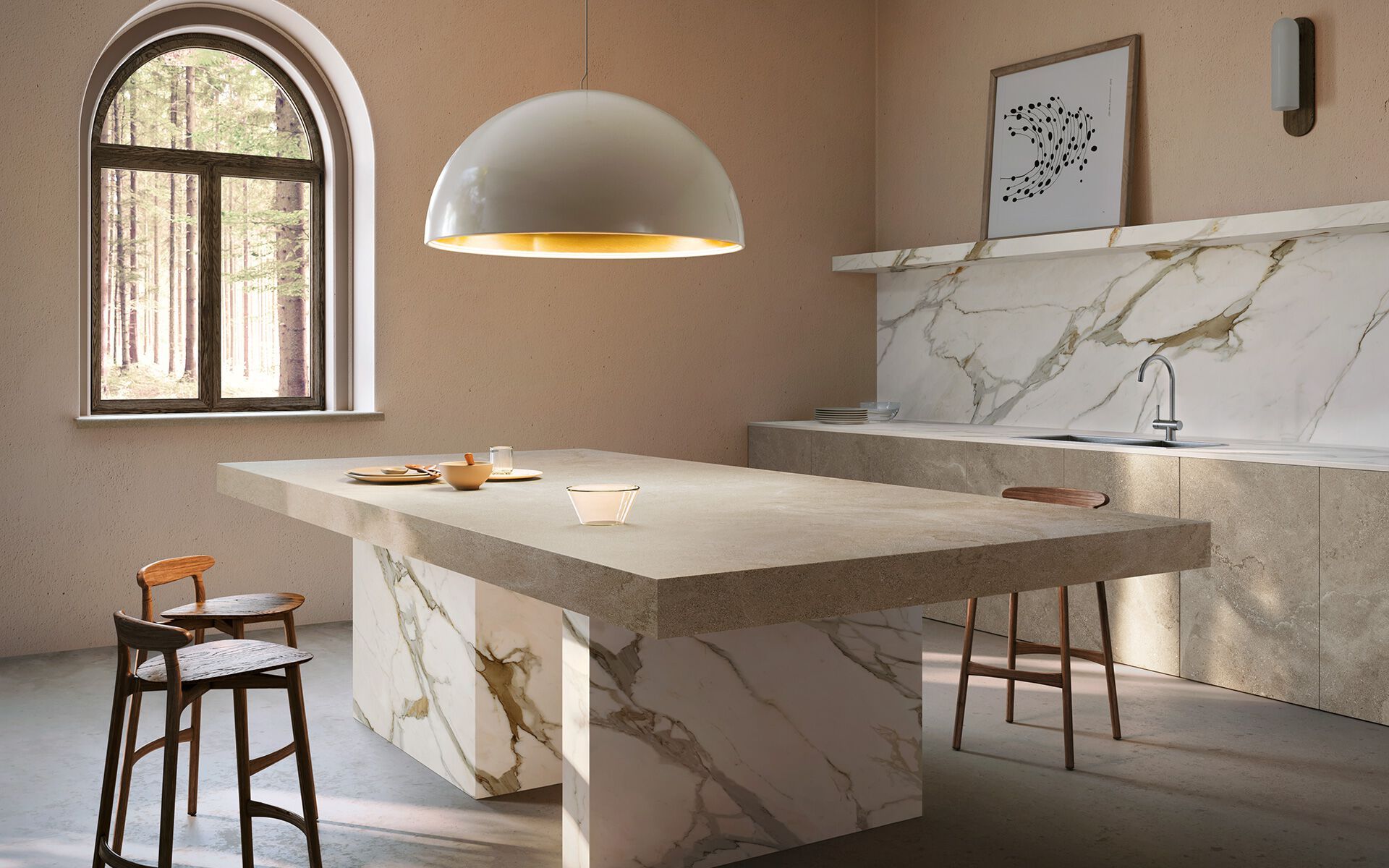 Керамогранит с эффектом камня Optimum Surfaces Stone Selection ARCH-00104646 - Вид №2