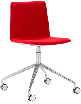 Andreu World Вращающееся кресло с тканевой обивкой Flex high back Si1638 - Вид №13