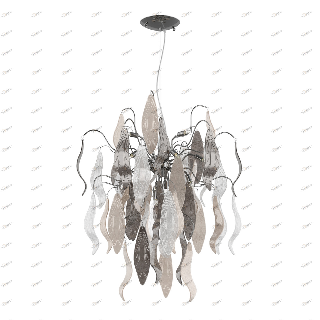 Люстра дизайнерская May хром прозрачная 793155 LIGHTSTAR ДИЗАЙНЕРСКИЕ, FANTASY 056293 Хром 