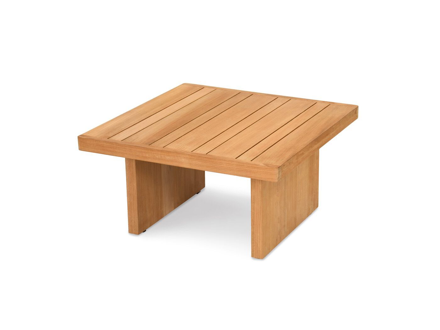 Квадратный журнальный столик из тикового дерева FISCHER MÖBEL Болеро ARCH-00008828