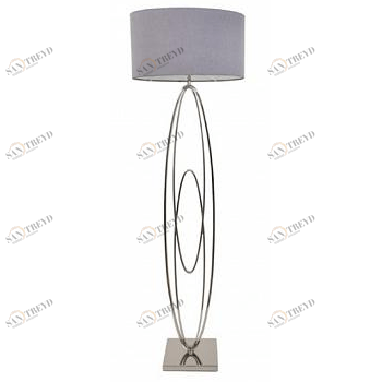 Торшер Oval Rings от RVAstley 5141 RVASTLEY ЭЛИТНЫЕ 059969 Серый;хром 