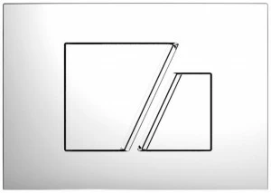 Redi Панель смыва для унитаза из пластика Nicoll P2cllin