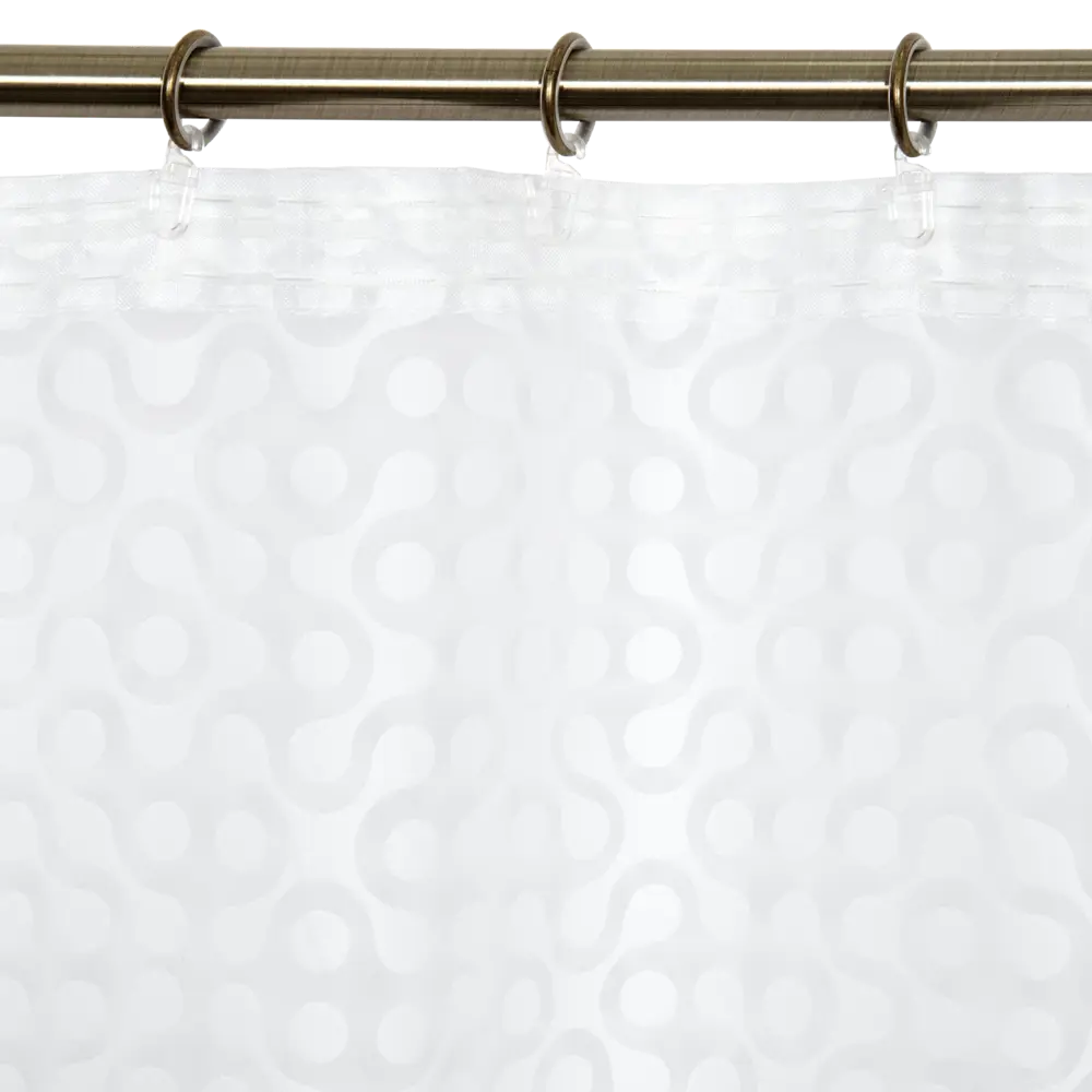 Тюль на ленте «Орнамент», 250x280 см, орнамент, цвет белый GARDEN STLM-2117511 - Вид №5