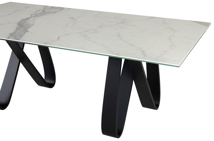 Tonin Casa Стол из керамогранита на ясеневой основе sun-id-1504745 - Вид №2