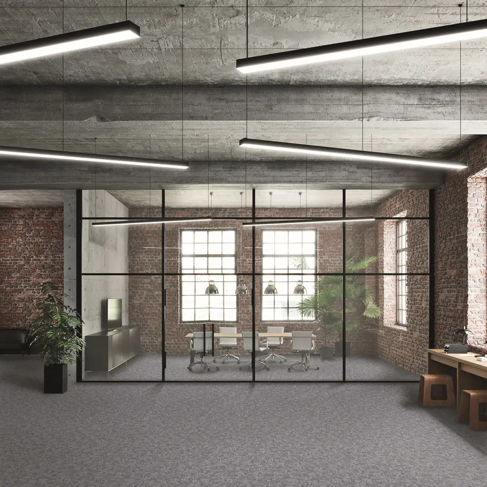 Santreyd Линолеум «Стронг Плюс Фреско» - износостойкое покрытие с серебристым дизайном 14303264 STLM-0892769