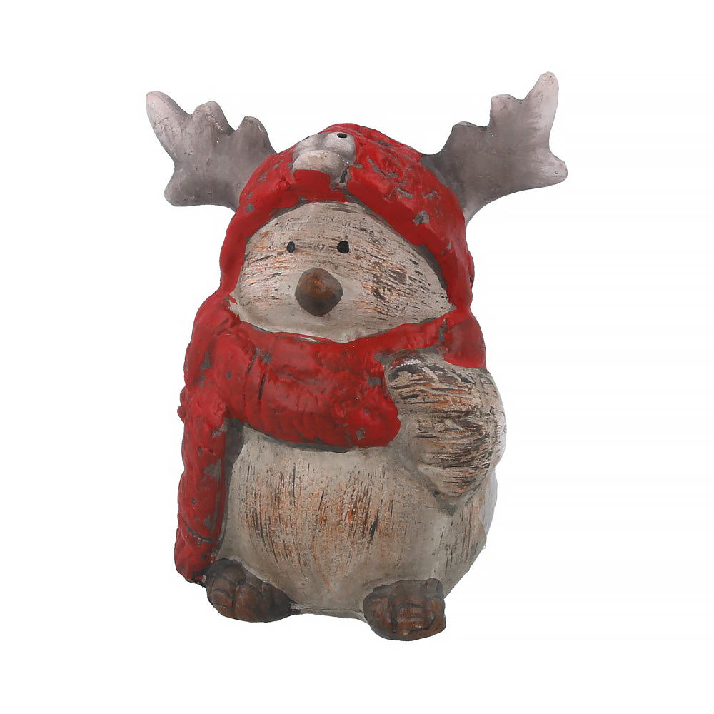 18049 Воробей "Рогатик" средний 10 х 9 х 12.2 см Santreyd 