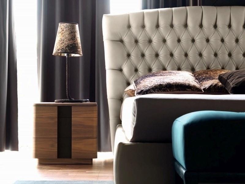 Grilli Двуспальная кровать с тафтинговым изголовьем  390107  - Вид №1