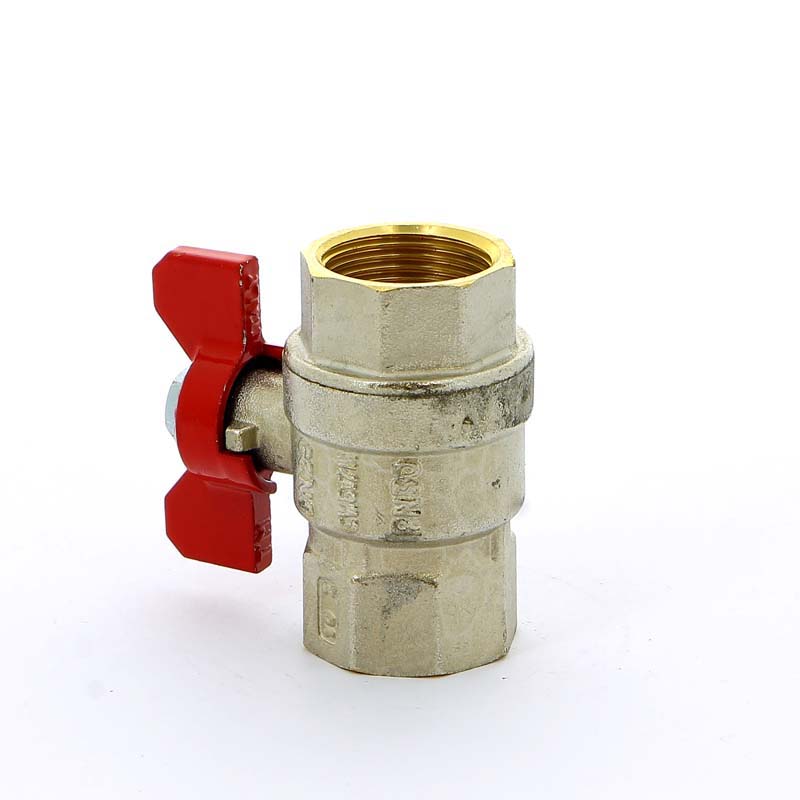 Кран шаровой ВВ SCIROCCO бабочка TIEMME 3/4" 2310012 - Вид №4