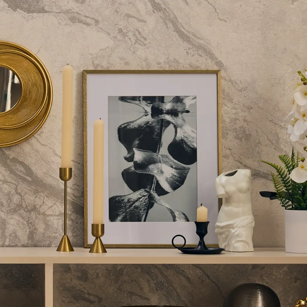 Подсвечник металл 6.5 см цвет золотой Santreyd STLM-2160649 - Вид №2