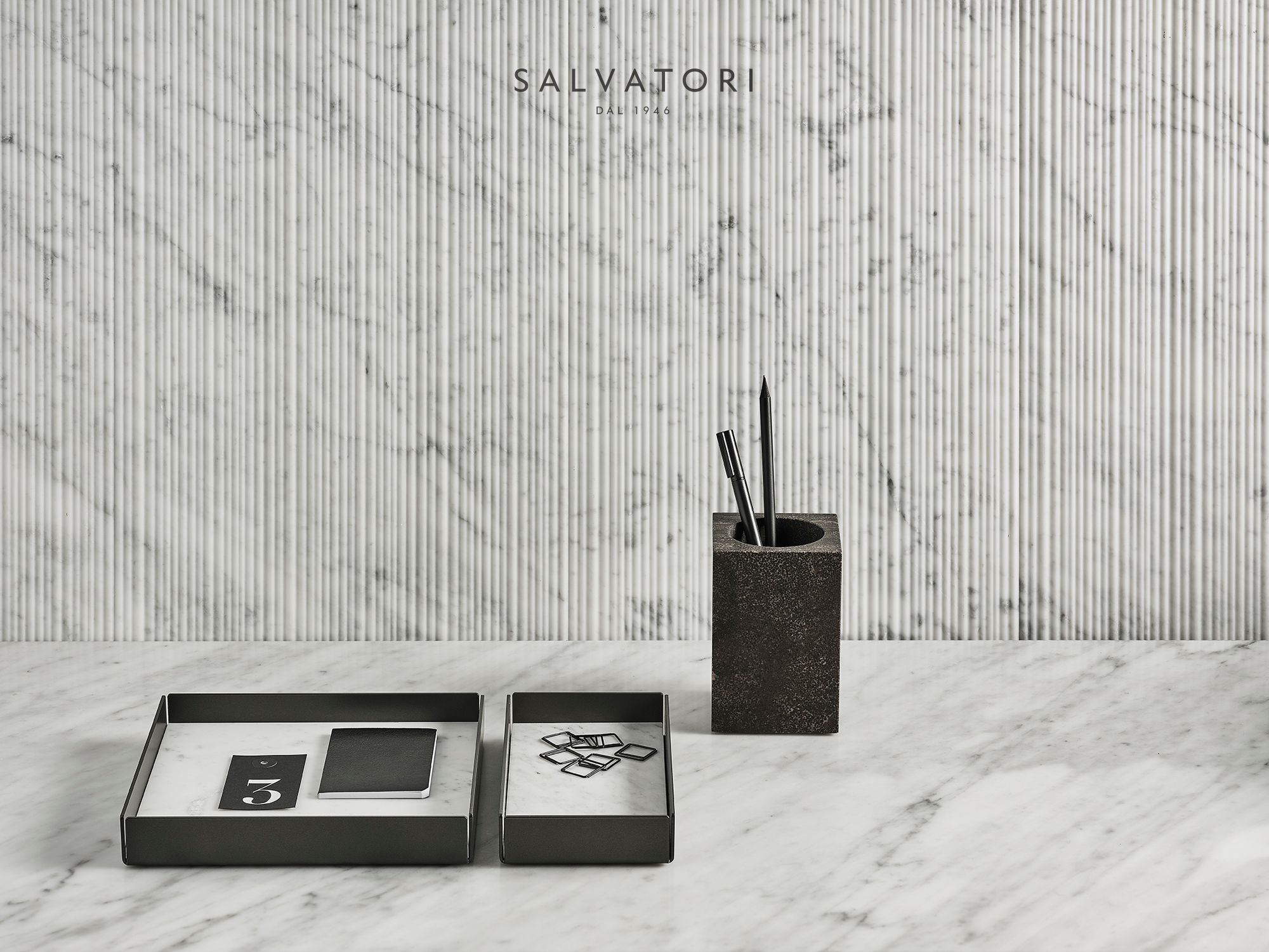 Подставка для зубных щеток из мрамора Salvatori Фонтане Бьянке ARCH-00077107 - Вид №7