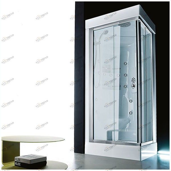 Душевая кабина Gruppo treesse Acquazzurra 72 STB-B7577D белая с баней и гидромассажем угловая правая STBB7577D