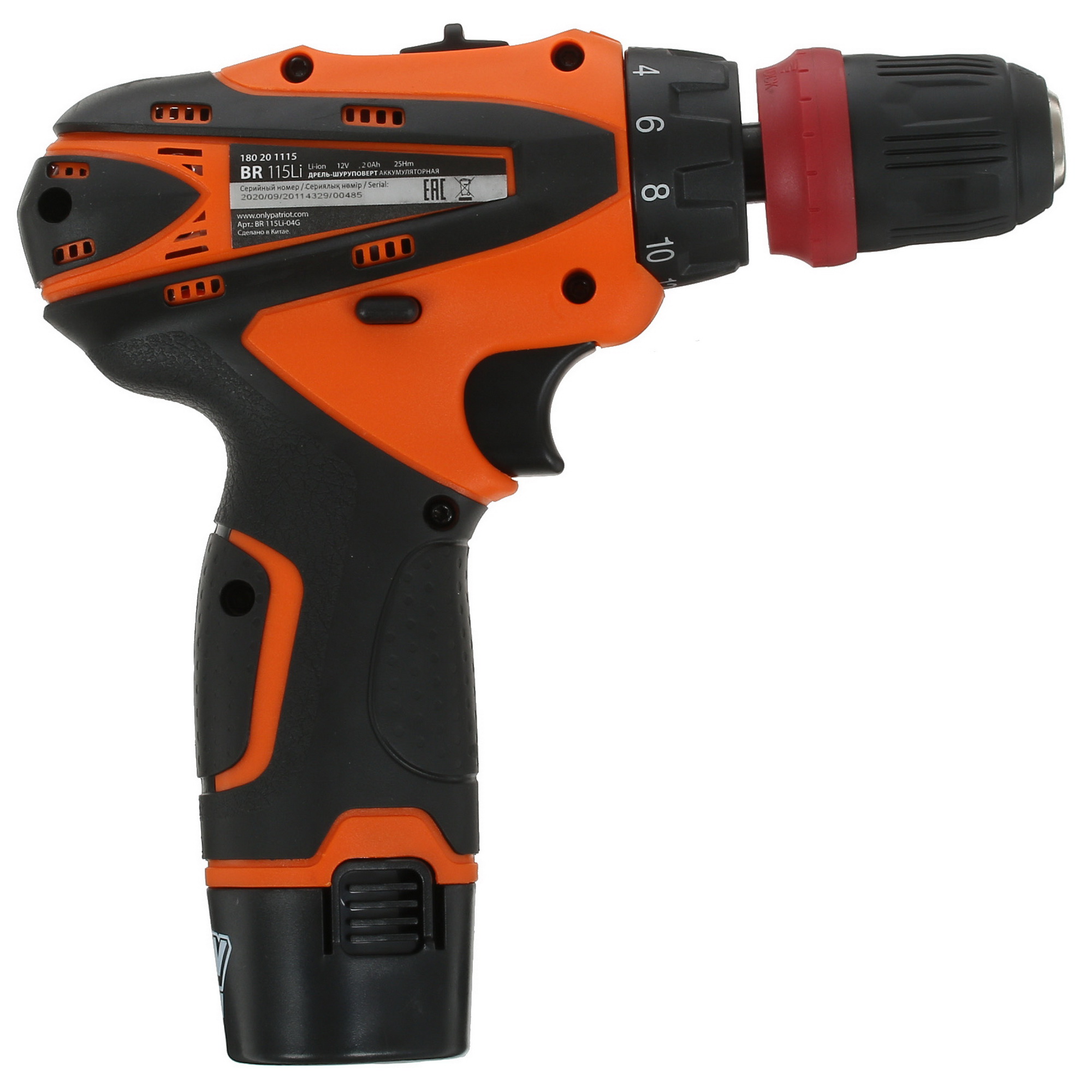 Дрель-шуруповерт Patriot THE ONE BR 115Li 5331938 STDN-0073915 - Вид №1