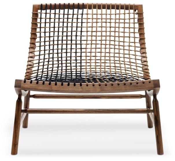 Saba Italia Кресло из массива дерева и морской веревки Sitar sun-id-1479688 - Вид №1