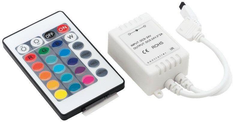 000932 Контроллер RGB для светодиодной ленты -RGB-24-6A SWG IR