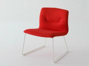 GABER Санный стул с обивкой из ткани Slot