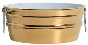 Tnz02o Подвесная раковина настенная овальная Horganica Tinozza белая