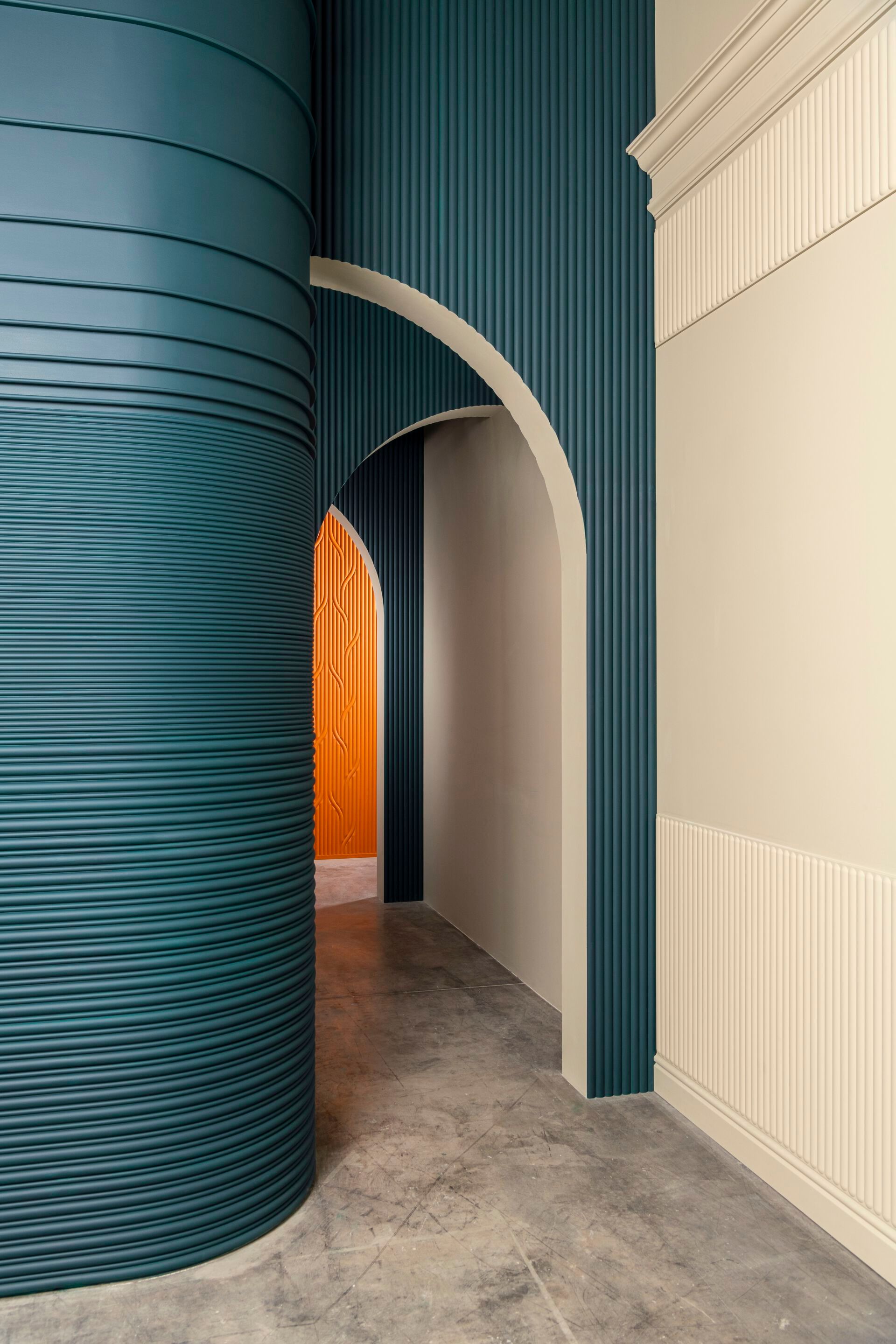 Модульное трехмерное покрытие Duropolymer® Orac WX210 REED ARCH-00071090 - Вид №1