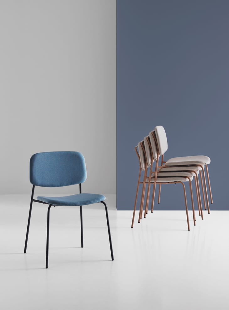 Мягкий стул из ткани Mobboli Крышка ARCH-00029213 - Вид №1