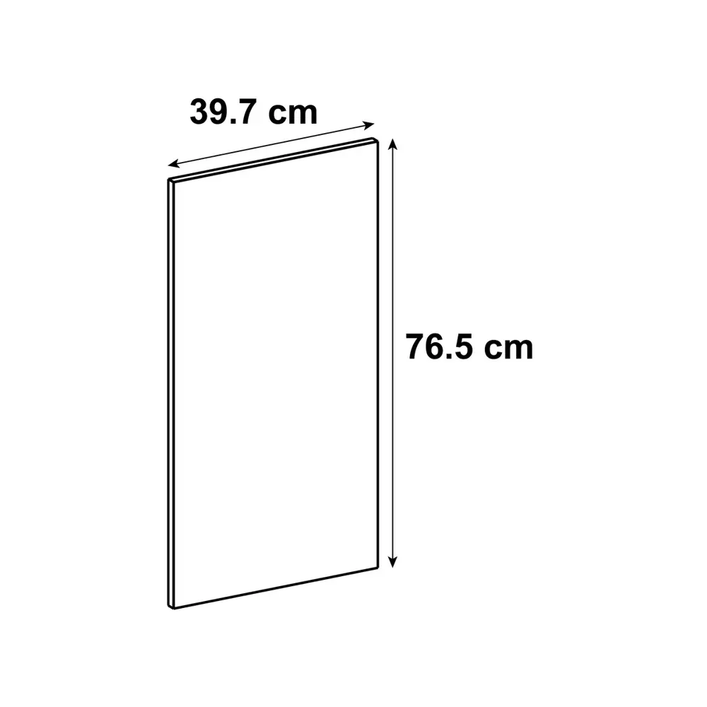 Фасад со стеклом Петергоф грей 39.7x76.5 см Delinia ID МДФ цвет графит 85036463 STLM-2123017 - Вид №9