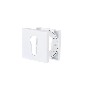 Накладка на замочную скважину Palladium Z 220 ET WP 54х54 мм цвет белый 2 шт. 85259001 STLM-2174130