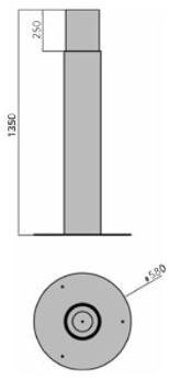 Отдельно стоящий камин на биоэтаноле Santreyd sun-id-1476259 - Вид №2