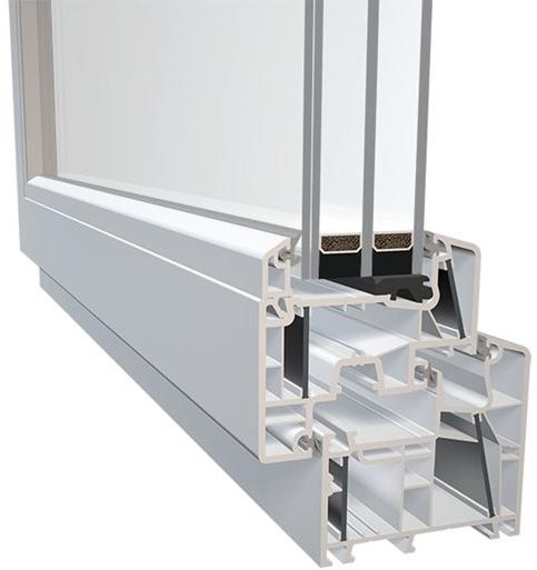 Diquigiovanni Окно ПВХ с тройным остеклением Dqg 85 energeto sun-id-1485758 - Вид №1