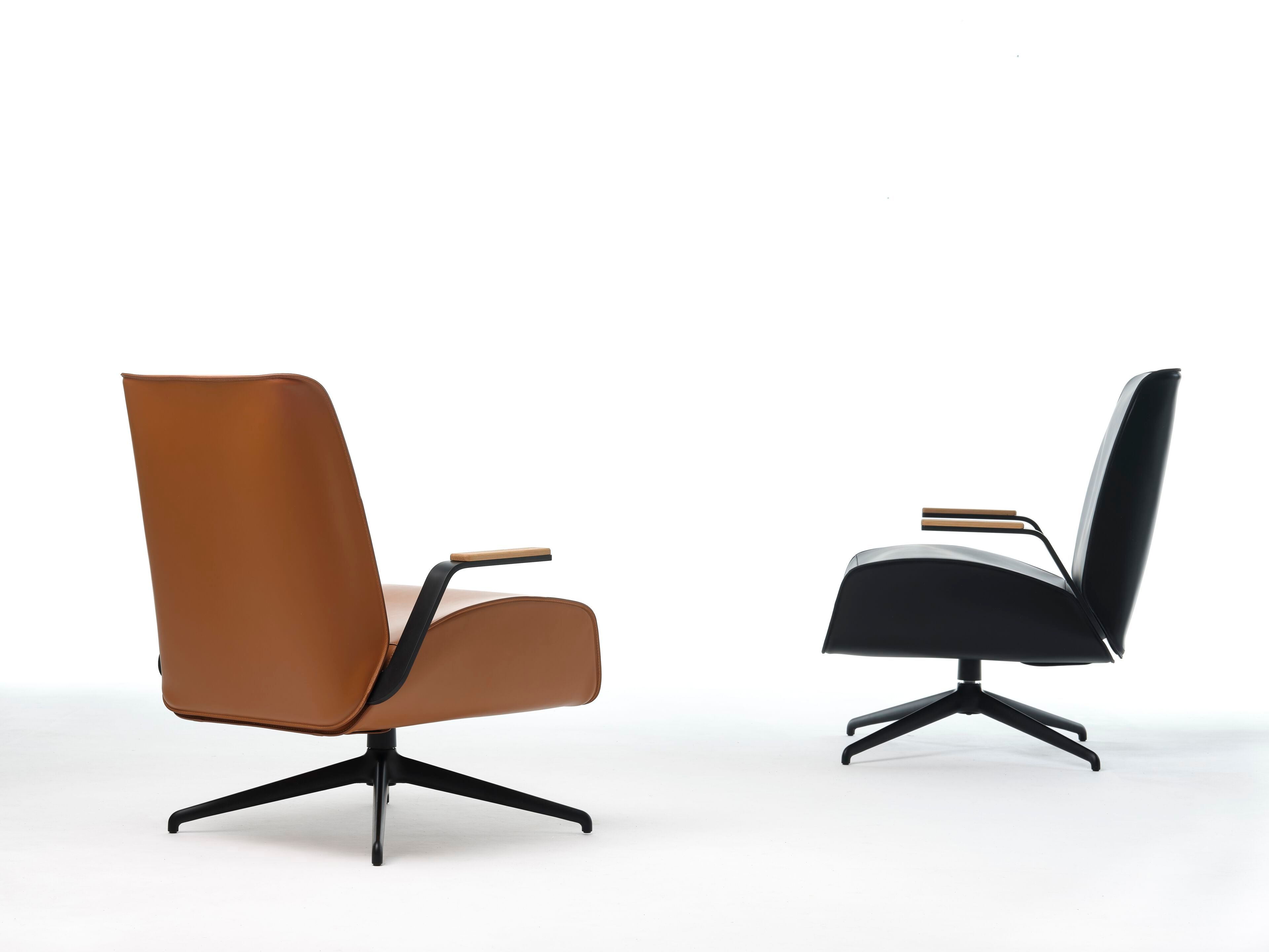 Кожаное вращающееся кресло EPÒNIMO Endo ARCH-00058684 - Вид №11