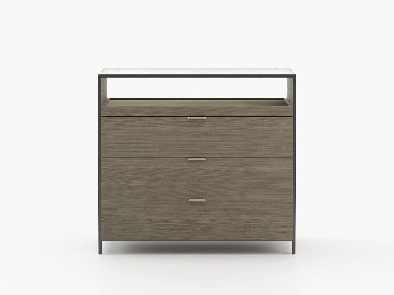 Деревянный и стеклянный комод Laskasas Canvas ARCH-00134706 - Вид №7