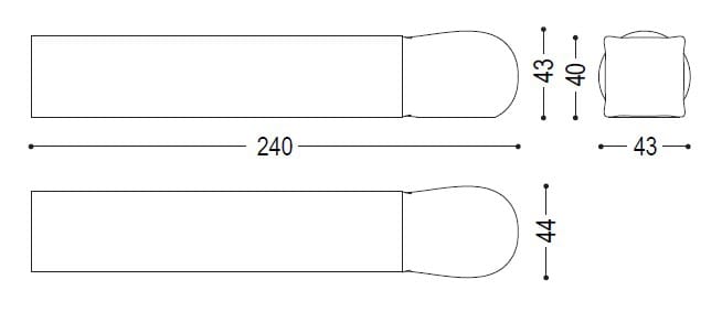 Скамейка из цельного кедра Riva 1920 CE(D)RINO ARCH-00085190 - Вид №6