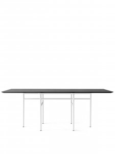 1150159 MENU Обеденный стол Snaregade, прямоугольный Светло-серый | Черный дуб