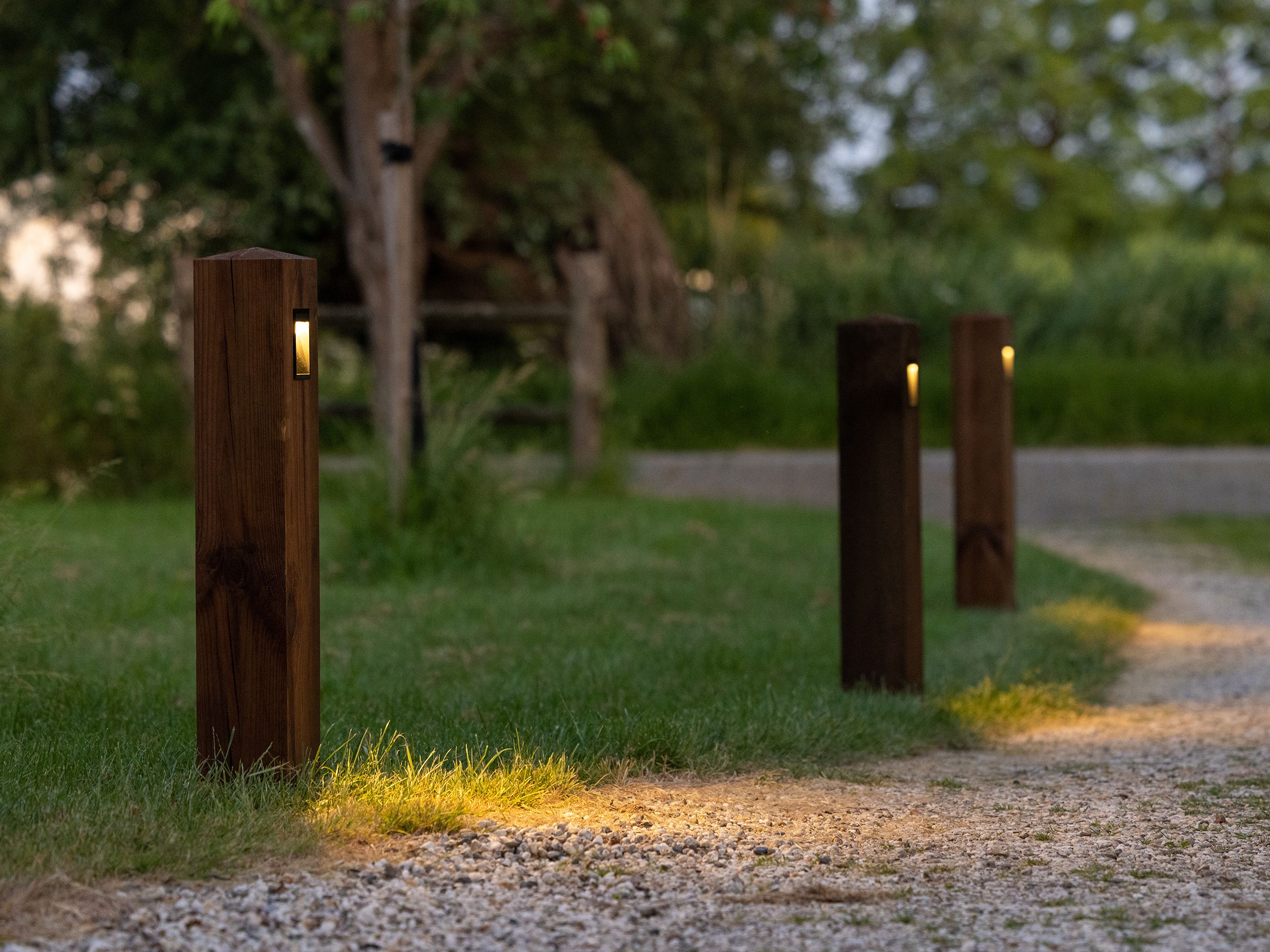 Деревянный светодиодный световой столб Timberlab TORRE ARCH-00031356 - Вид №2