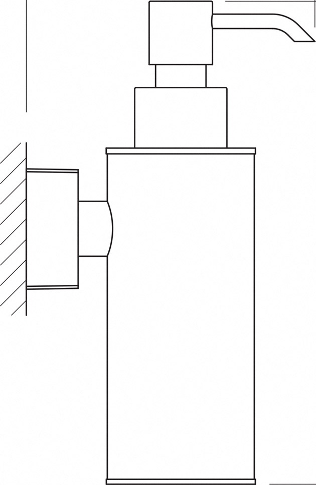 ESP 011 Дозатор жидкого мыла FBS Esperado - Вид №1